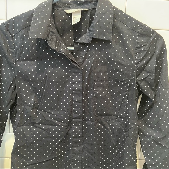 H&M Button-Up Shirt - Size 4 - Picture 2 of 4